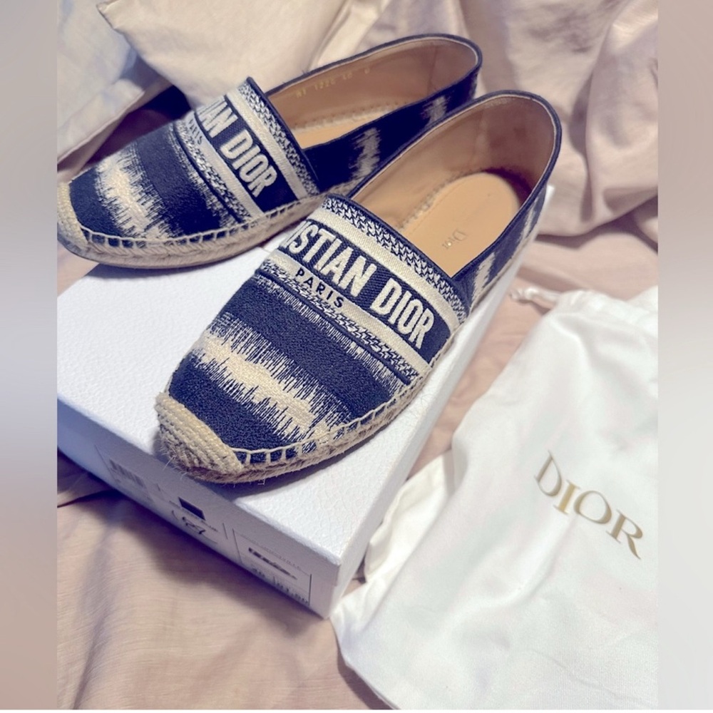 Espadrilles by Christian Dior in Navy